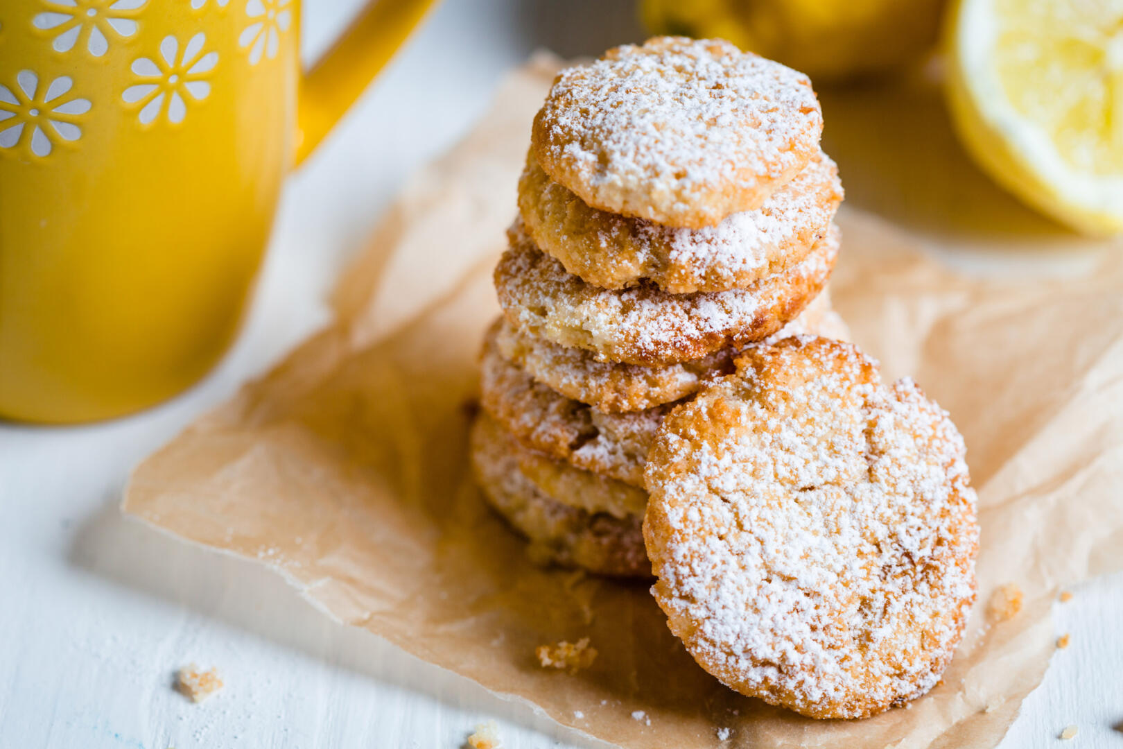 Recipe: Vegan Lemon and Coconut Shortbread  